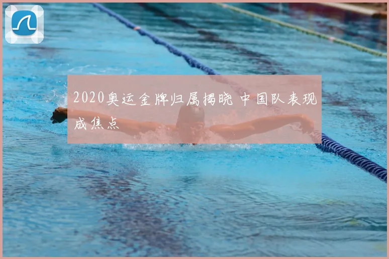 2020奥运金牌归属揭晓 中国队表现成焦点